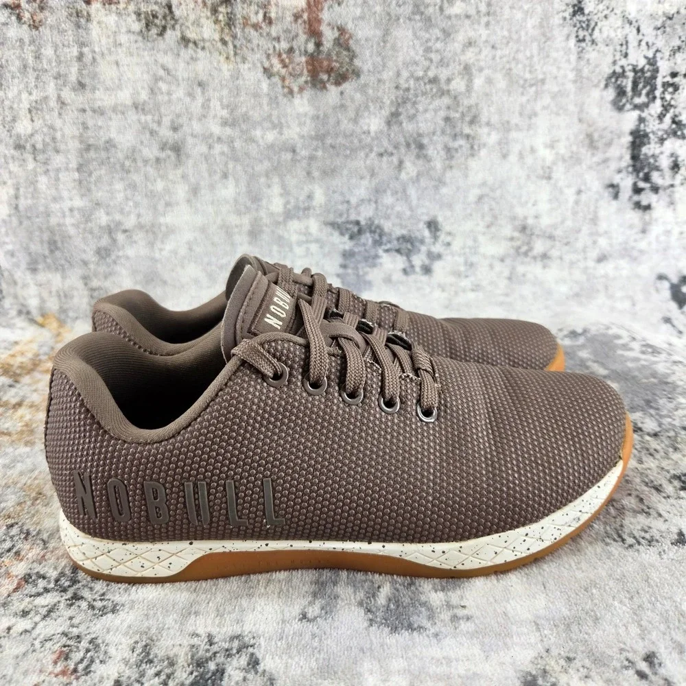 NOBULL Outwork CrossFit Training Shoes Womens 8.5 Brown Athletic Running Gym